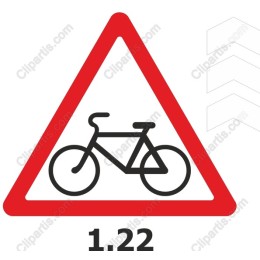 Bicycle Warning Sign