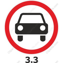 Vehicle Traffic Sign - #3.3