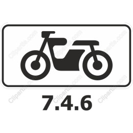 Minimalist Motorcycle Icon
