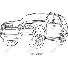 Ford Explorer Drawing
