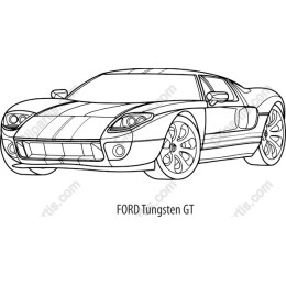 FORD Tungsten GT Drawing