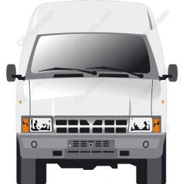 White Delivery Van