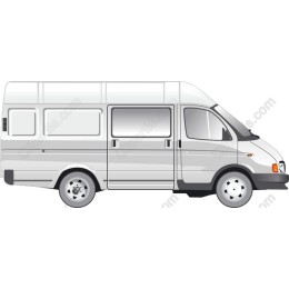 Modern White Van