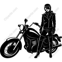 Biker Woman