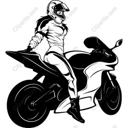Empowered Biker: Female Motorcyclist