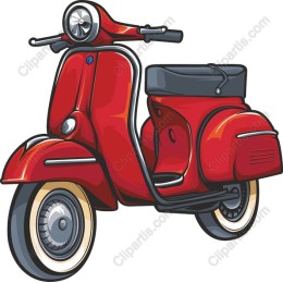 Red Scooter