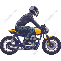Classic Motorcycle Rider