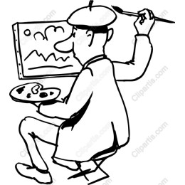 Hand-Drawn Artist at Work