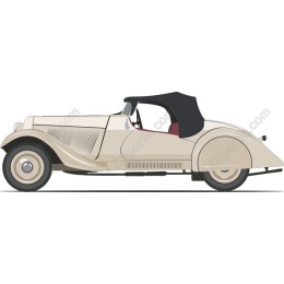Vintage Convertible Car
