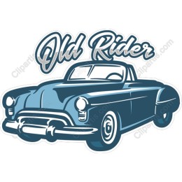 Old Rider Vintage Car