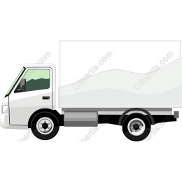Sleek Delivery Truck