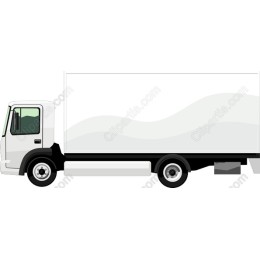 Sleek Delivery Truck
