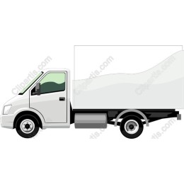 Modern Delivery Truck