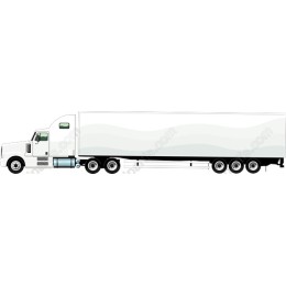 Sleek Modern Freight Truck