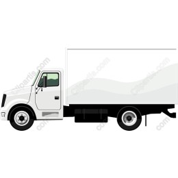 White Delivery Truck