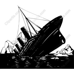 Dramatic Sinking Ship