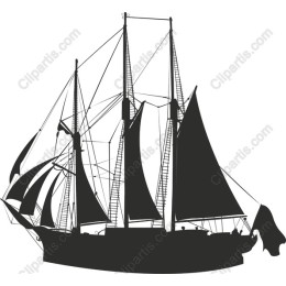 Majestic Sailing Ship