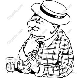 Pensive Gentleman
