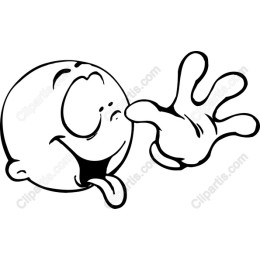 Cheeky Cartoon Character