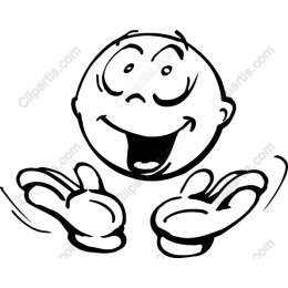 Cheerful Smiling Character