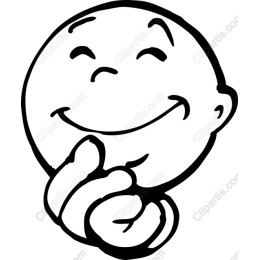 Cheerful Thoughtful Character