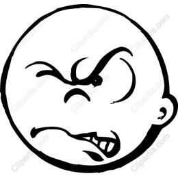 Angry Baby Face