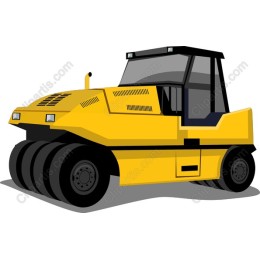 Yellow Road Roller