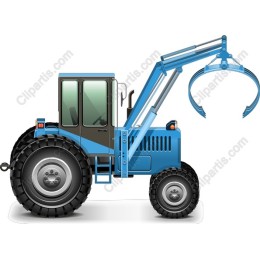 Blue Tractor
