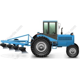 Blue Tractor