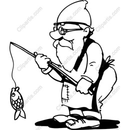 Whimsical Fisherman