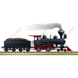 Classic Steam Locomotive
