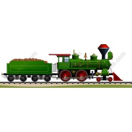 Classic Steam Locomotive