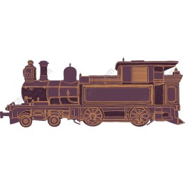 Vintage Steam Locomotive