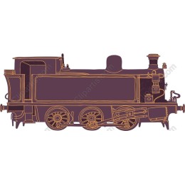 Vintage Steam Locomotive