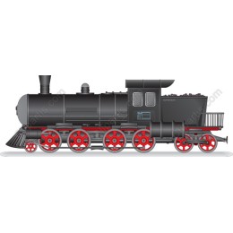 Vintage Steam Locomotive