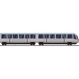 Sleek Commuter Train