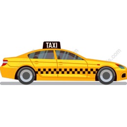 Vibrant Yellow Taxi