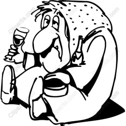 Jovial Cartoon Character