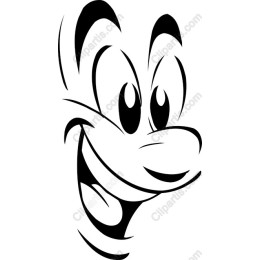 Cheerful Cartoon Character