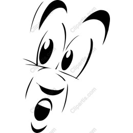 Cheerful Cartoon Face