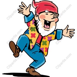 Dancing Garden Gnome