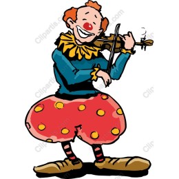 Violin-Clown