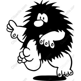 Playful Furry Character