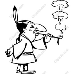 Playful Native American Character