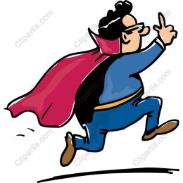 Energetic Superhero