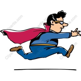 Superhero in Action