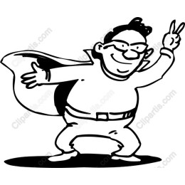 Whimsical Superhero