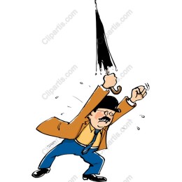 Quirky Resilient Gentleman Umbrella