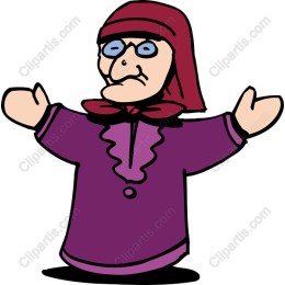 Whimsical Purple Figure