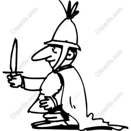 Charming Sword-Wielding Soldier